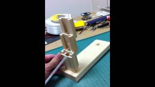 Linear actuator mechanism test [upl. by Aynekat]