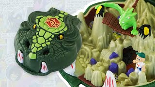 Mighty max Slays the Doom Dragon  Doom Zone Playset Review [upl. by Raynata]