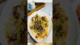 Hyderabadi Biryani  Kache Gosht Ki Biryani  muttonbiryani shorts recipe video trending food [upl. by Retepnhoj]