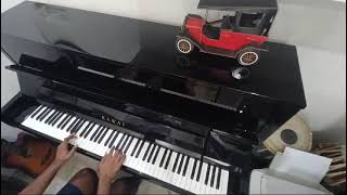 Shaakuntle Sikkalu  NaduveAntara Kadri Manikanth  Sanjith Hegde  Piano Cover  Thejas Vijendran [upl. by Ramiah]