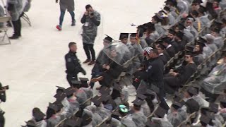 Protesters disrupt Northeastern graduation [upl. by Farah309]