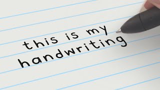 I Mastered Perfect Handwriting in 24 Hours [upl. by Roxana]