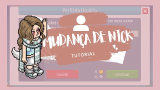 MUDANÇA DE NICK HABBO  Luvien Habbo [upl. by Disraeli]