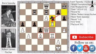 Bobby Fischer vs Boris Spassky  World Chess Championship 1972  Game 6 [upl. by Levitus]