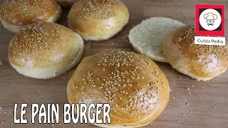 Pain hamburger le pain burger au thermomix [upl. by Kilian]