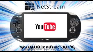 🔥➡️YouTube en tu PSVITA con NetStream psvita youtube psvitagameplay playstationvita [upl. by Ehcnalb]