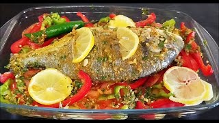 La mejor receta de pescado al horno 😋 Receta fácil y rápida [upl. by Huda]