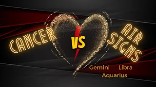 ♋️ Cancer Love Tarot Card Reading ♋️ Cancer vs 💨 Air Signs  ♎️ Libra ♒️ Aquarius ♊️ Gemini [upl. by Nnaid]