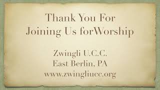 Zwingli UCC of East Berlin PA Live Stream [upl. by Yspyg]