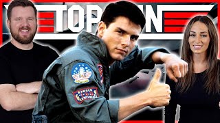 My wife watches TOP GUN for the FIRST time  Movie Reaction [upl. by Cordie]