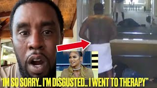 Diddy APOLOGIZES For HITTING CASSIE In 2016 Hotel Video amp Takes RESPONSIBILITY For His Actions [upl. by Shatzer]