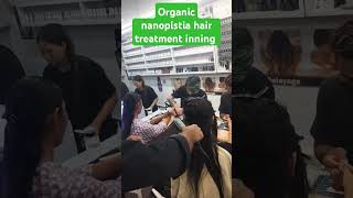 Organic nanoplstia hair treatment inning shortvideos viralshort video 💯📸 [upl. by Tiloine]