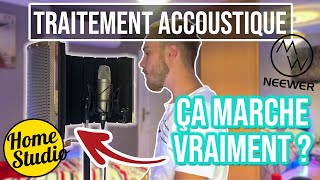 TRAITEMENT ACOUSTIQUE INDISPENSABLE  Unboxing NEEWER HOME STUDIO [upl. by Dunkin]