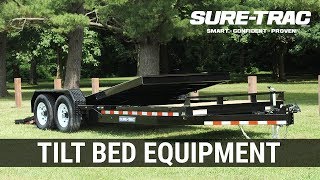 SureTrac Tilt Bed Equipment Features [upl. by Eedak]