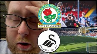 Blackburn Rovers 10 Swansea City  ANOTHER SHOCKING AWAY PERFORMANCE  Match Vlog 133 [upl. by Arni653]