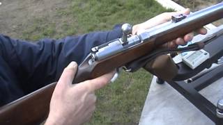 Shooting DreyseLorenz OM with and without fixed bayonet [upl. by Nebuer]