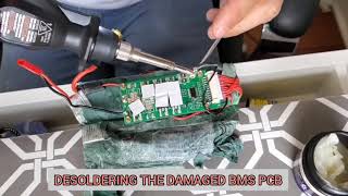 Fixing Electric Skateboard Battery  Replacing BMS [upl. by Ragen]