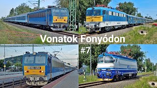 Vonatok Fonyódon 7 [upl. by Akirea942]