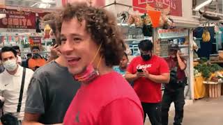 El YouTuber Luisito Comunica visitó los diferentes Mercados de Cholula [upl. by Beaufert]