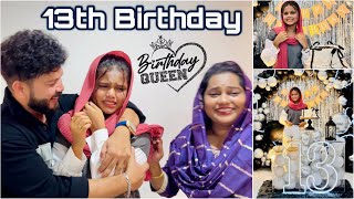 Got Emotional On My 13th Birthday Celebration 🥹🥳  Suhana  Basheer Bashi  Mashura [upl. by Ajiam]