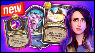 BUFFED Cthun  NEW Quest  Hearthstone Battlegrounds [upl. by Annavahs613]