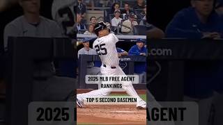 2025 MLB Free Agent Rankings Top five second basemen [upl. by Sandstrom]