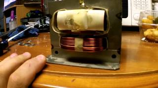 microwave transformer rewindmot [upl. by Artemas]