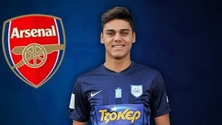 Konstantinos Mavropanos  Welcome To Arsenal Next Big Thing Pas Giannena 20162017 [upl. by Elesig]