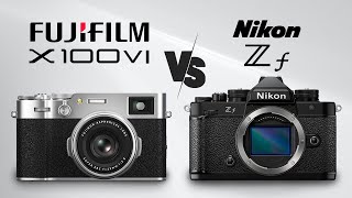 Fuji X100VI vs Nikon Zf  Which Is The Best RETRO Mirrorless [upl. by Bellamy509]