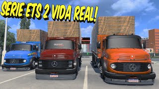 BOTANDO PRESSÃO PRA PAGAR A MERCEDINHA  SERIE ETS 2 VIDA REAL10 [upl. by Saba532]