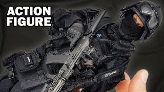 Russian spetsnaz  SOBR 16 scale action figure kitbash  silent version [upl. by Calvo]