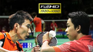 FullHD50FPS  MS  Taufik Hidayat vs Lee Chong Wei  2009 All England SF [upl. by Massab]