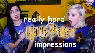 Harry Potter Impressions Challenge ft Brizzy Voices [upl. by Nickie781]