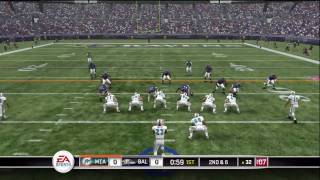 Madden NFL 2010 Wildcat Offense [upl. by Anitsrhc52]