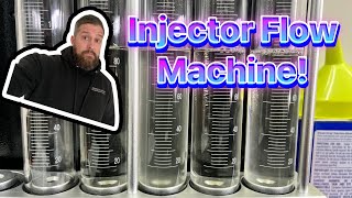 Injector Flow and ultra sonic cleaner machine [upl. by Margette]