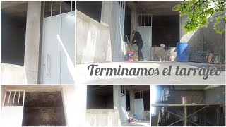 COMPRAMOS MATERIALES PARA ACABADO Y YA ACABAMOS el tarrajeo de las paredes de nuestra casa nueva 🥲 [upl. by Drice]