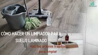 Cómo hacer un limpiador para suelo laminado teje tus paños para la limpieza de casa [upl. by Aillicec]