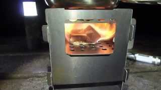 The Bushbox Titanium Pocket Stove [upl. by Aneehsal500]