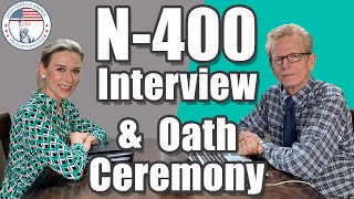 2024 US Citizenship Interview Practice and SameDay Oath Ceremony  N400 application [upl. by Eninaej]