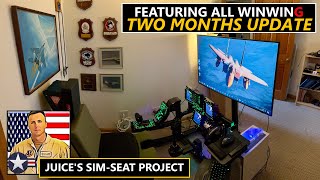 JUICES DIGITAL COMBAT SIMULATOR SIMSEAT PROJECT UPDATE  GOING ​⁠WINWINGSIMULATOR TWO MONTHS [upl. by Spearman]