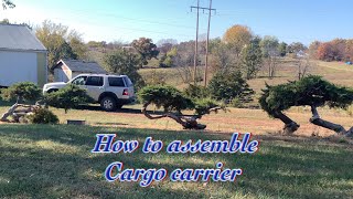 EP140 How to assemble Cargo carrier and install [upl. by Earej]