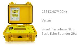 CEE HydroSystems CEE ECHO™ versus BASIC Echo Sounders  All SBES are not the Same [upl. by Hnoj]