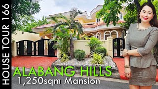 Presenting This Alabang Hills Mansion A Dream Home on Expansive Grounds  House Tour 166 [upl. by Esmond256]