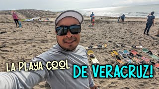 Esta es la playa MÁS divertida de Veracruz 🏂 PLAYA CHACHALACAS [upl. by Lanti]