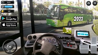 TOP 5 REALISTIC BUS SIMULATOR GAMES FOR ANDROID amp IOS 2022HIGH GRAPHICS FREE [upl. by Ignatia]