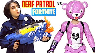 Nerf Patrol  Fortnite Nerf War [upl. by Nimad]