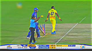 mi vs csk final match 2019 highlights rohit dhoni csk mi [upl. by Fritzie]