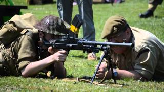 Bren Gun Demonstration  Fort Rodd Hill May 17 2015 [upl. by Christyna]