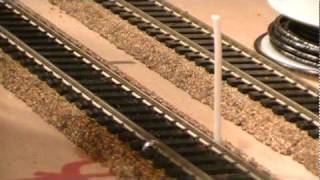 Howto solder track amp feeder wires HO scale model railroad [upl. by Tarrant243]