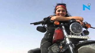 India’s top woman biker dies in road accident [upl. by Euqinomod815]